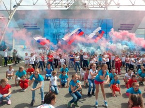 Танцевальный флешмоб «Детство-я и ты»