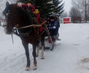 Экскурсия по селу «Эх снег - снежок белая метелица».