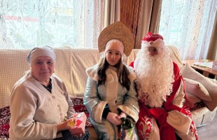 Караидельская модельная библиотека провела новогодние акции в поддержку населения