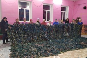 Мастер-класс по плетению маскировочной сети
