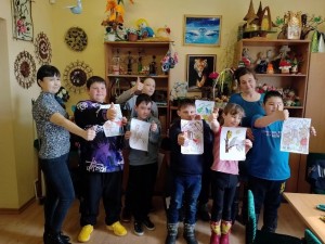 Конкурс рисунков «Удачная рыбалка»