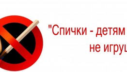 Познавательная программа «Спички – не игрушки!»