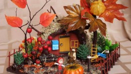 Мастер-класс «Осенние поделки» из природного материала