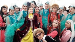 Башҡортостандын төркөм балалары Ҡаҙағстан фестивалендә бәйге тотты