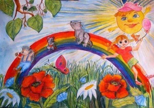 Выставка рисунков«Мир глазами детей»