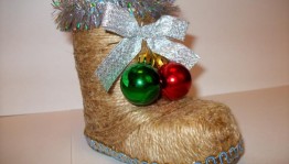 Мастер-класс «Новогодний сапожок»