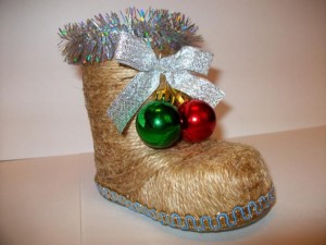 Мастер-класс «Новогодний сапожок»