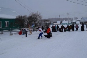 Спортивная«Футбол на снегу»