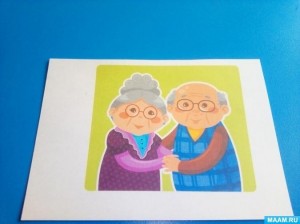 мастер класс «Подарок бабушке и дедушке»