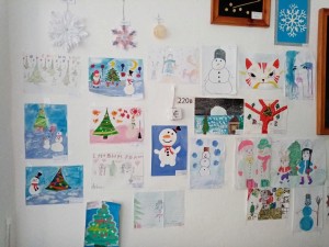 Выставка рисунков «Новогодние чудеса»