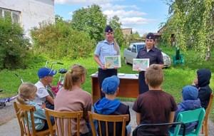 Акция Единый день безопасности детей «Службы 01, 02, 03 – всегда на страже»