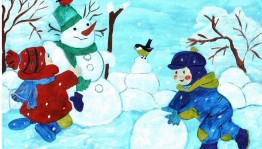 Конкурс рисунков«Зимние зарисовки»