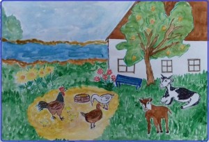 Конкурс рисунков«Цвети моя деревня»