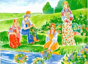Фольклорный праздник «Во поле берёза стояла»