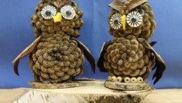 Мастер – класс поделок из шишек «Природа и фантазия».