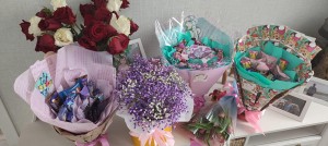 Мастер-класс «Букет из конфет»