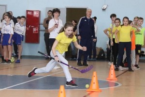 Веселые старты «Пока папы на работе»