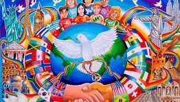 Под знаком мира, дружбы и добра.