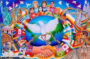 Под знаком мира, дружбы и добра.