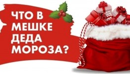 Игровая программа «Что в мешке Деда Мороза!?»