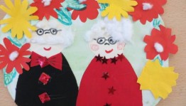 «Открытка для бабушки и дедушки»