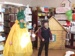 Тематический час «Идем в библиотеку»