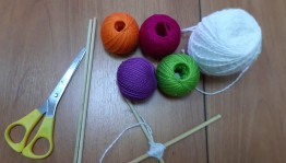 Мастер-класс «Мандала», плетение из ниток