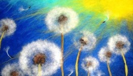 «Рисуем шерстью»