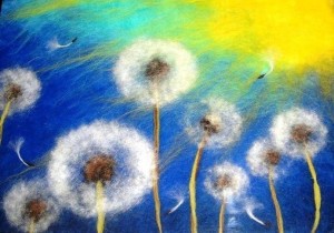 «Рисуем шерстью»