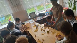 Мастер-класс «Медовые свечи»