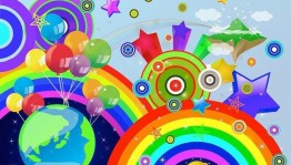 Конкурсно- игровая программа «Разноцветная радуга»