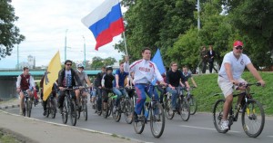 Велопробег «Здоровая молодёжь–здоровая Россия»