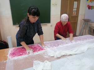 Мастер-класс «Мокрое валяние»