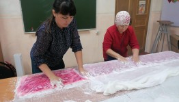 Мастер-класс «Мокрое валяние»