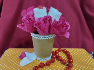 «Букет для мамы»–мастер–класс.