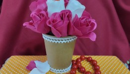 «Букет для мамы»–мастер–класс.