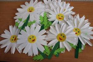 Мастер-класс «Ромашка на память»