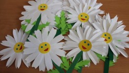 Мастер-класс «Ромашка на память»