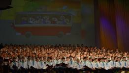 В Уфе состоялся грандиозный концерт Сводного Детского хора Башкортостана