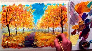 Выставка рисунков«Рисуем осень»