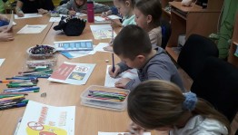 Мастер-класс по рисованию листовок «Мы против курения!»