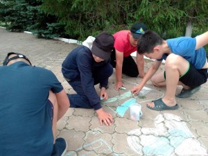 Конкурс рисунков «Рисуем мелом на асфальте»