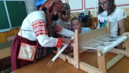 Мастер-класс «Закладное ткачество»