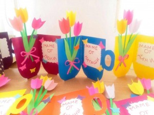 Мастер-класс «Букетик для мам»