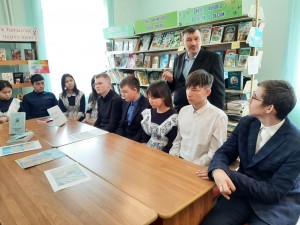 Литературный урок «И снова за партой»