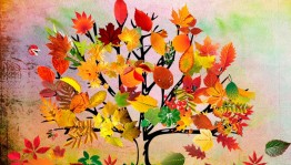 Мастер -класс«Осень разноцветная».
