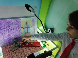 Мультипликационный этюд «Милым мамам»