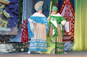 Новогодняя сказка «Урал-батыр и три богатыря»