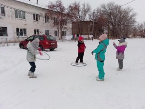 Веселые старты «Снежный вихрь»