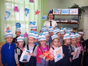 Акция в библиотеке «Веселые мореплаватели»